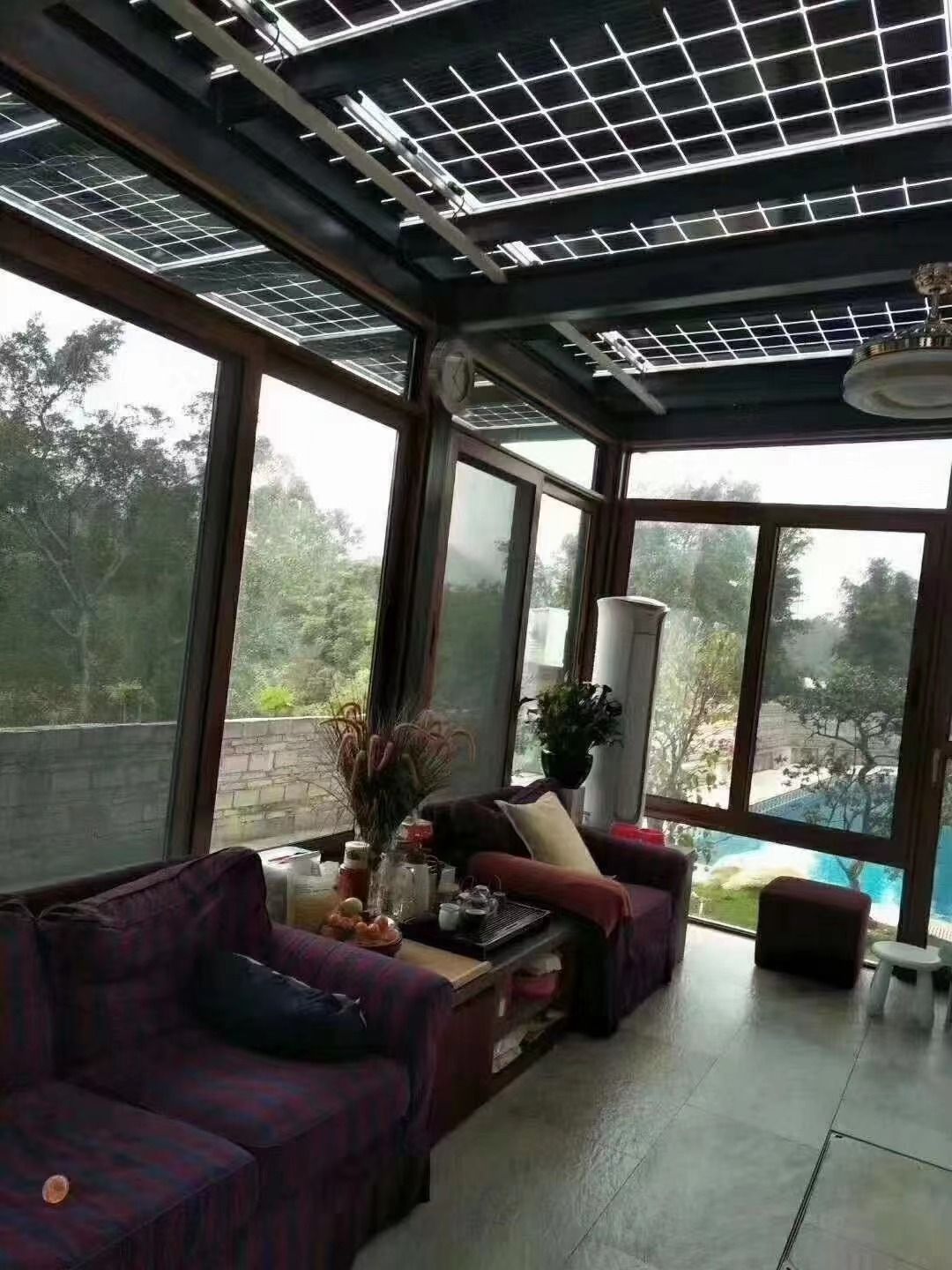 泽州20kw+15kwh智能AI别墅太阳能发电系统